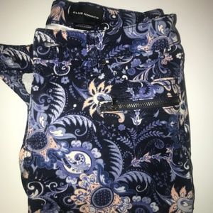 Club Monaco Paisley Print Pants